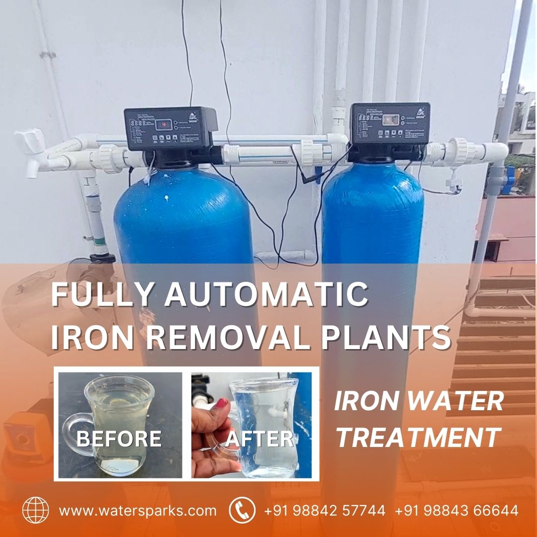 iron removal plants for iron water treatment