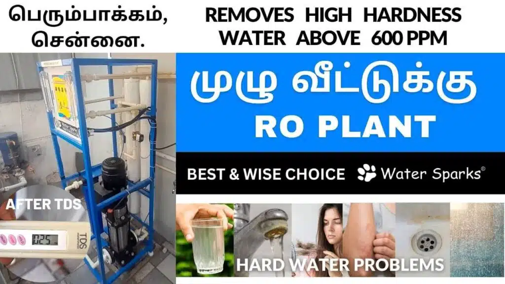 TDS in Water – Causes, Effects & Solution with Water Sparks Whole House RO Plant