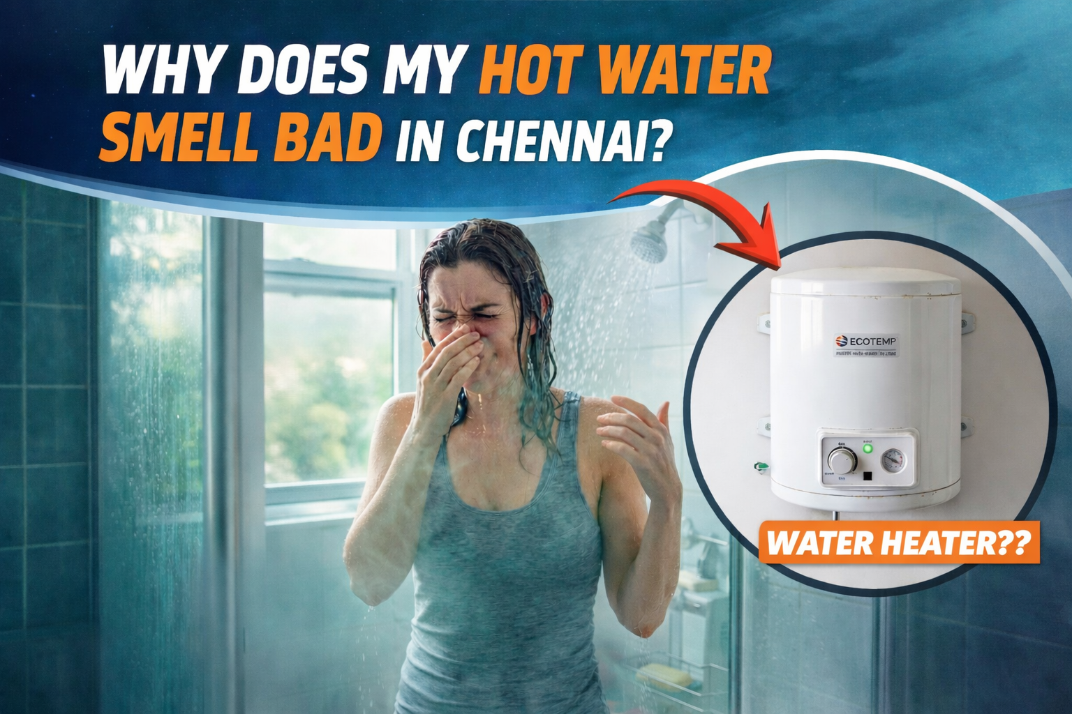 Why Hot Water Smells Bad in Chennai Homes?