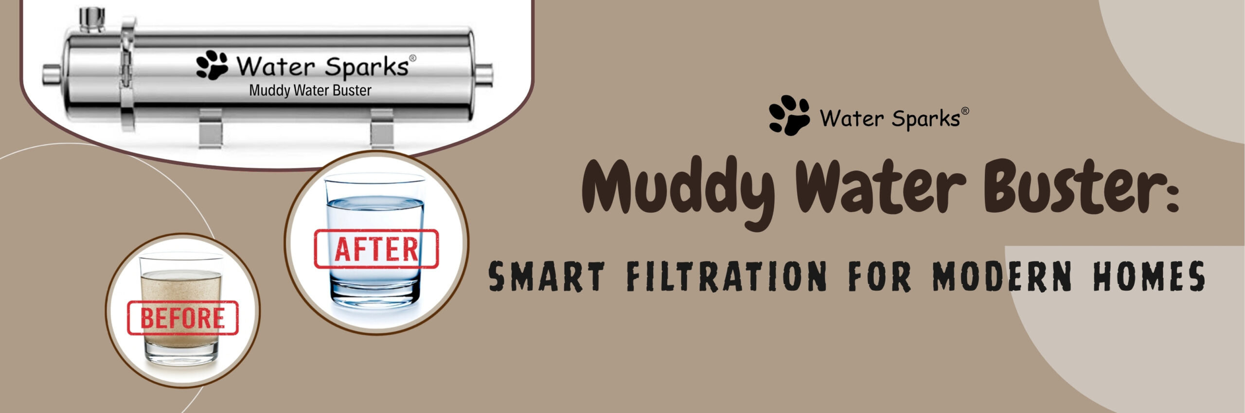 Muddy Water Buster: Smart Filtration for Modern Homes