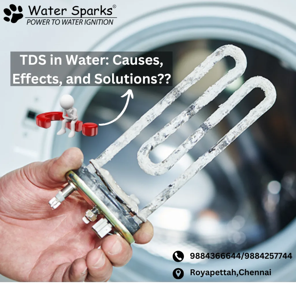 hard water causes washing machine damages