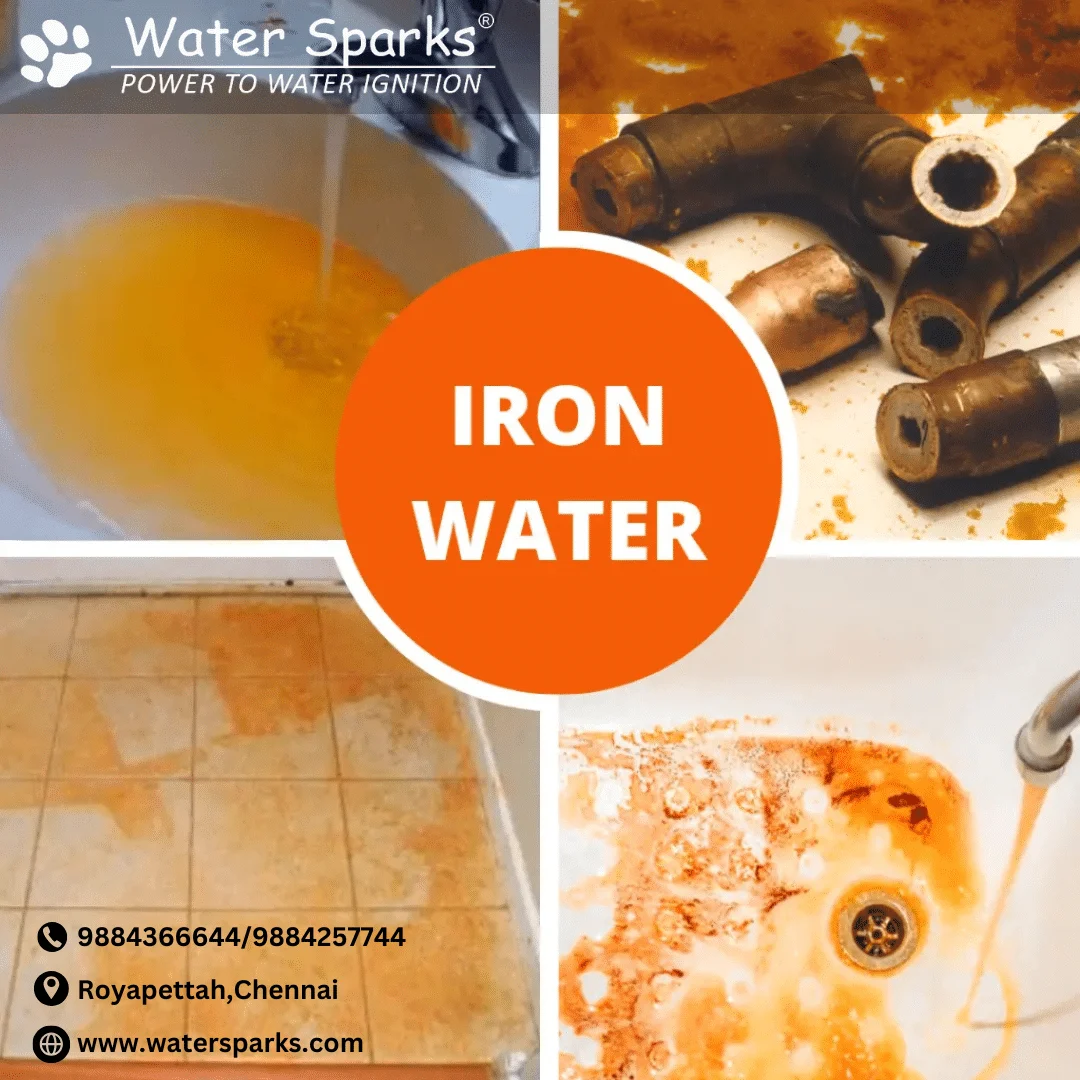 iron water spoils your entire bathroom