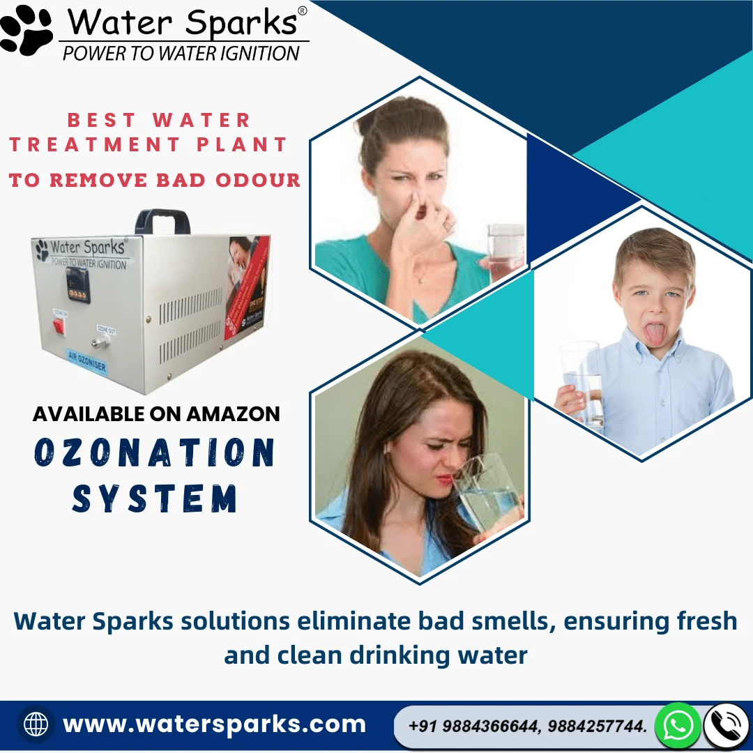 water sparks ozonator system