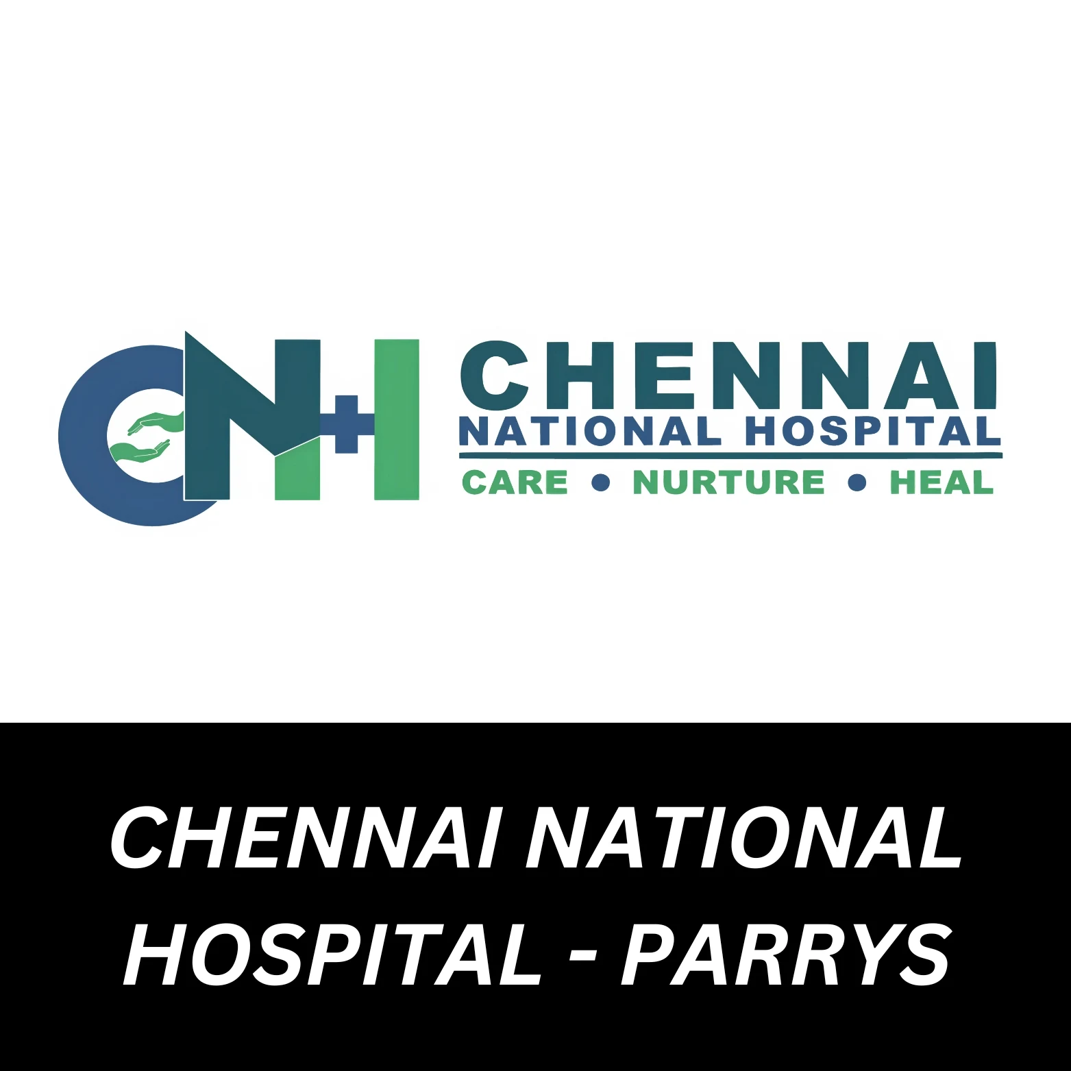 Chennai National Hospital Parrys logo