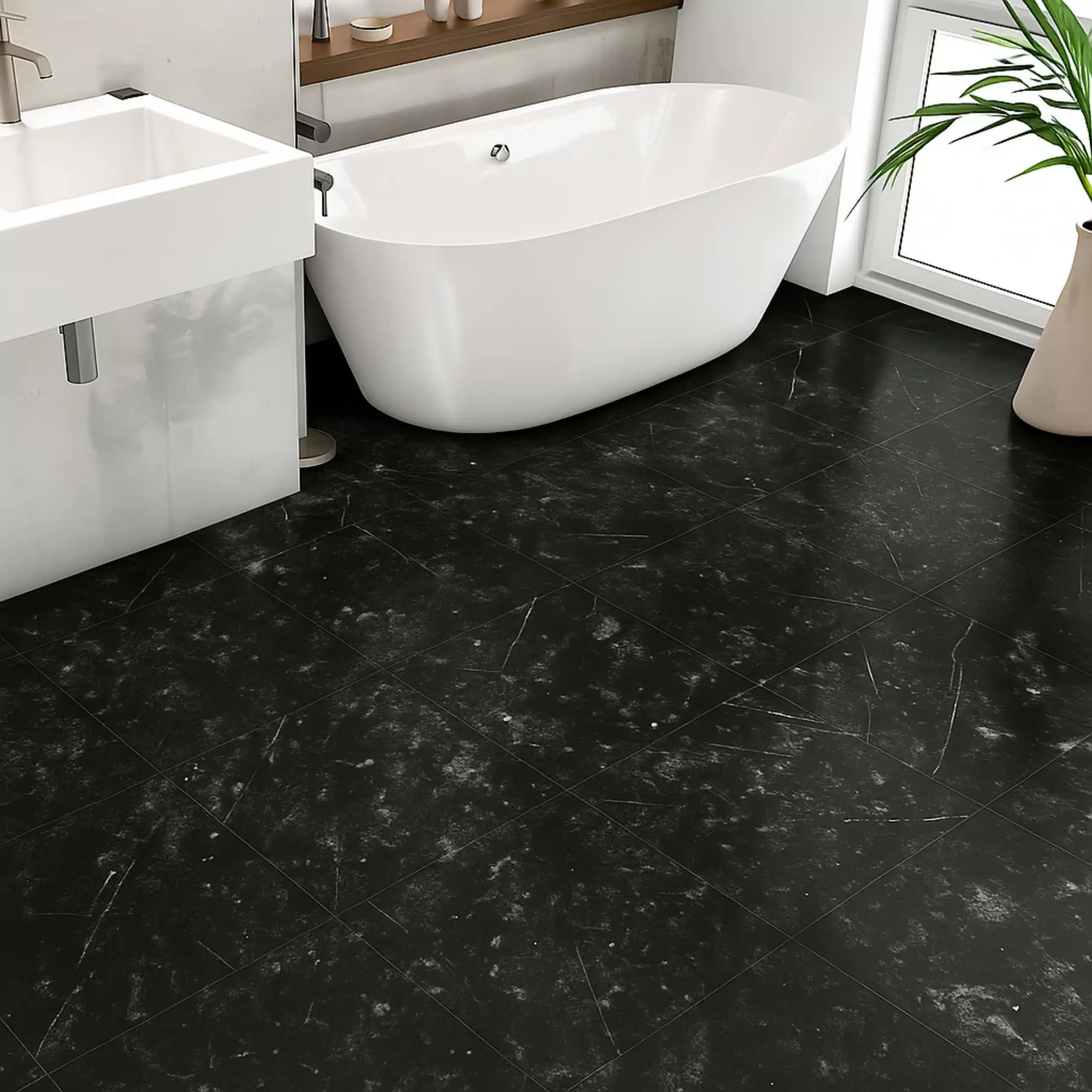 white stains on tiles