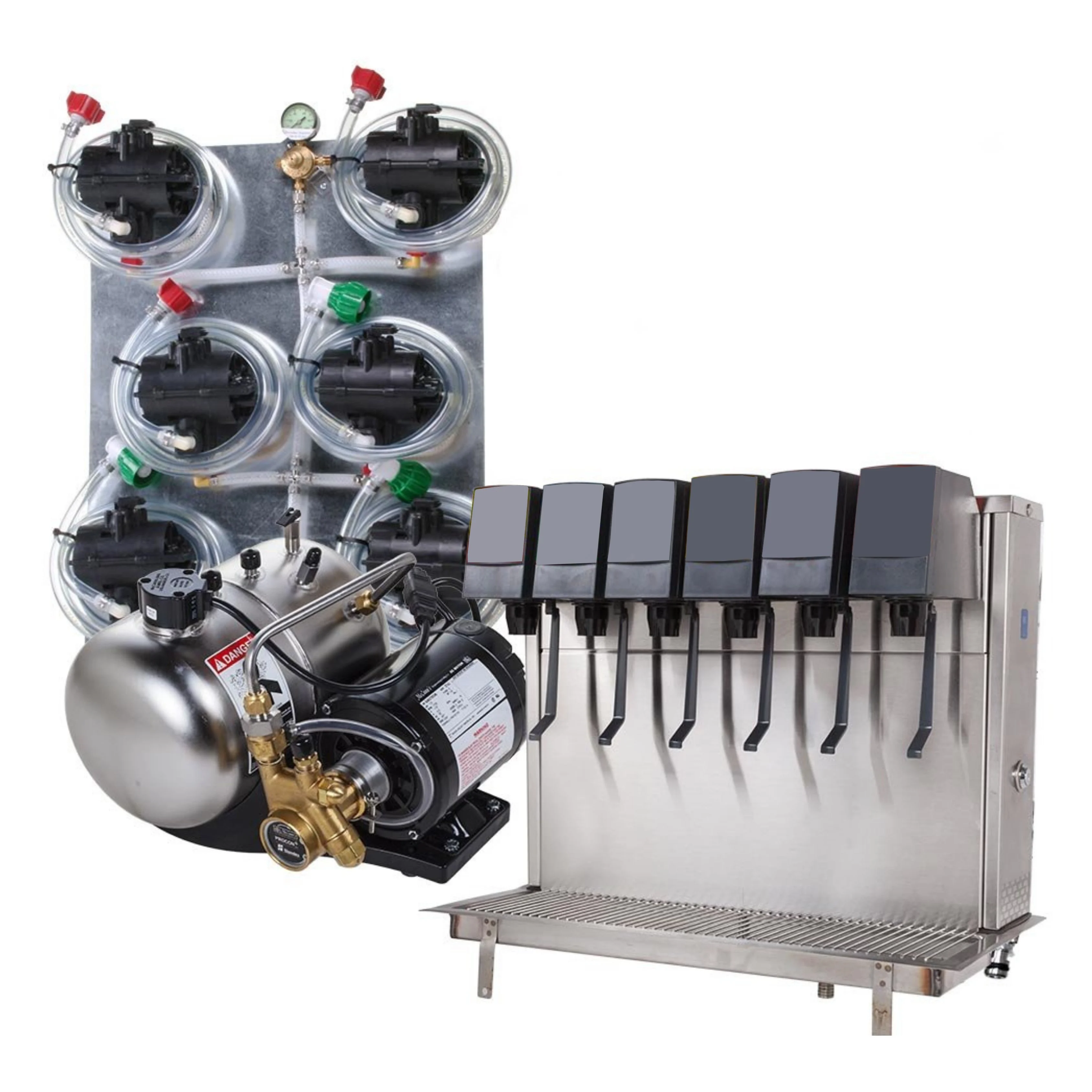 no damage soda fountain machine