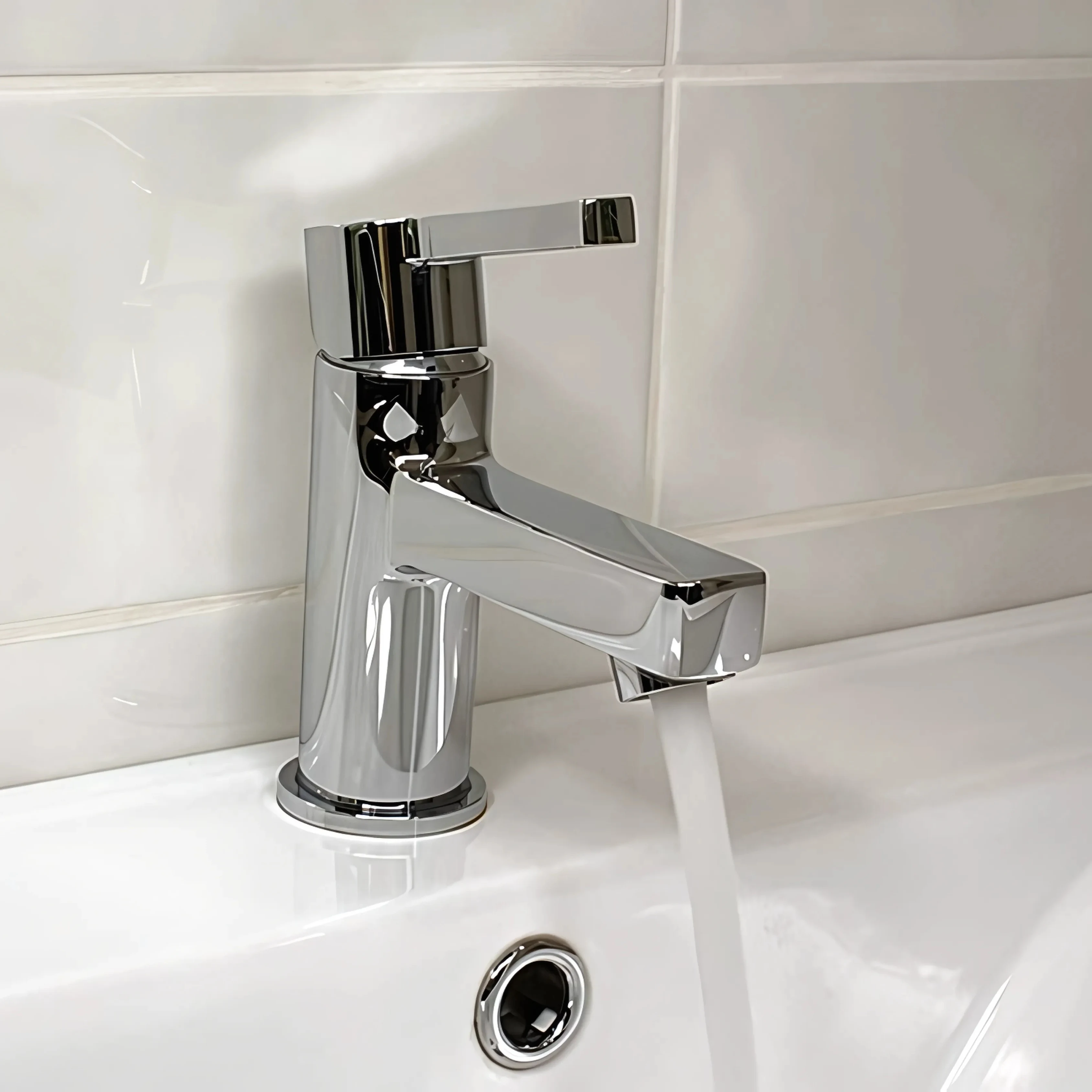 no hard water stains in school's tap