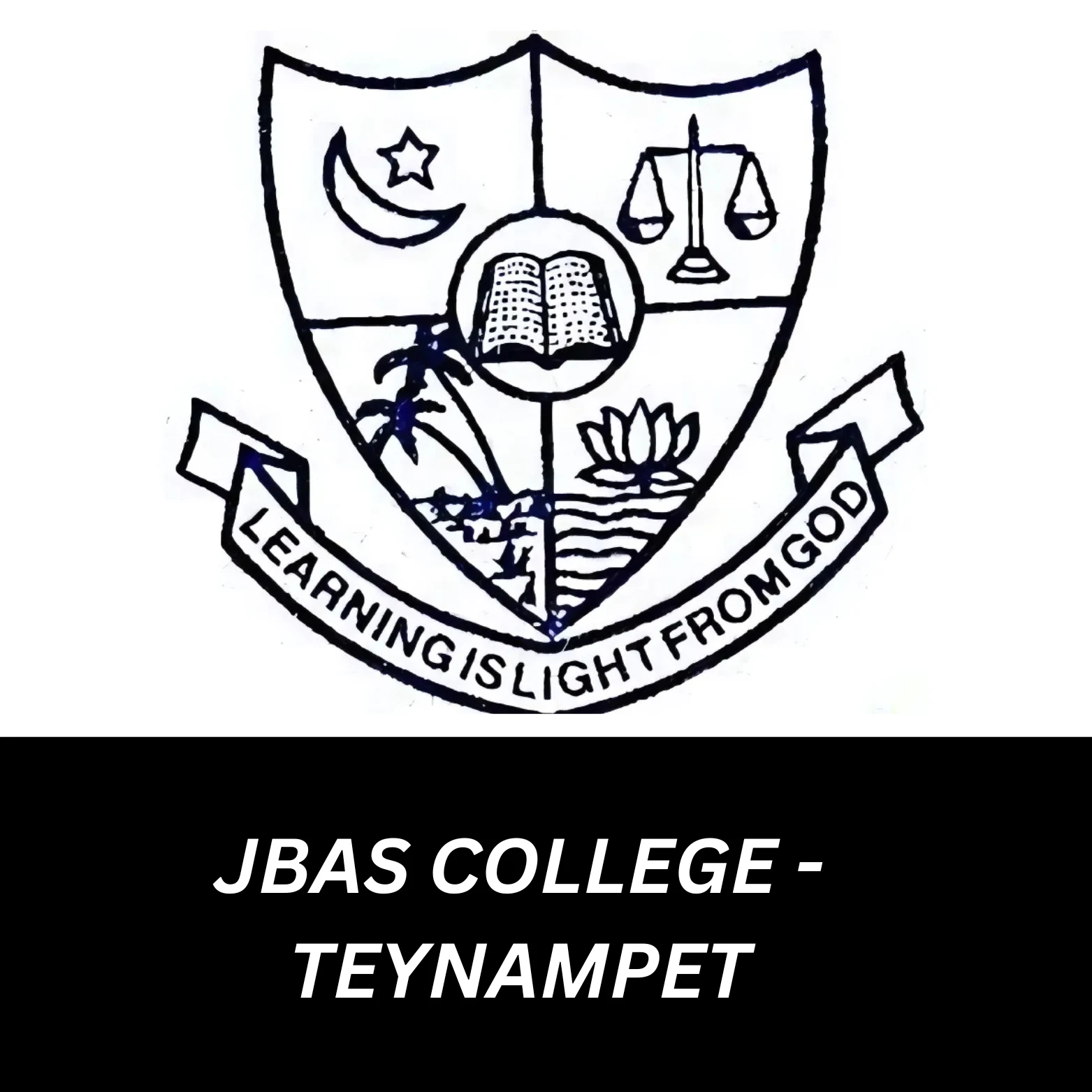 JBAS College of Teynampet logo