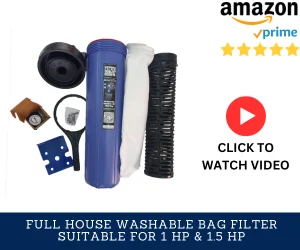 WATER SPARKS® Full House Washable Bag Filter