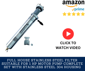 Water Sparks Full House Stainless Steel Filter