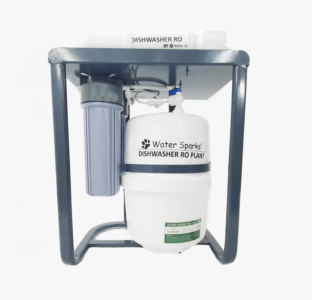 water sparks dishwasher ro plant