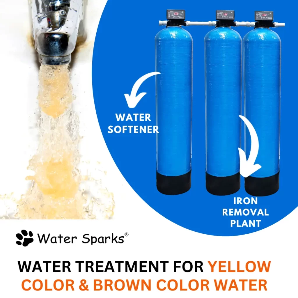 iron removal plant for iron water solution