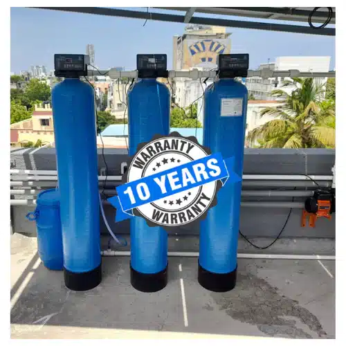 iron removal with softener system