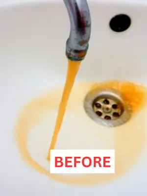 iron water in tap water