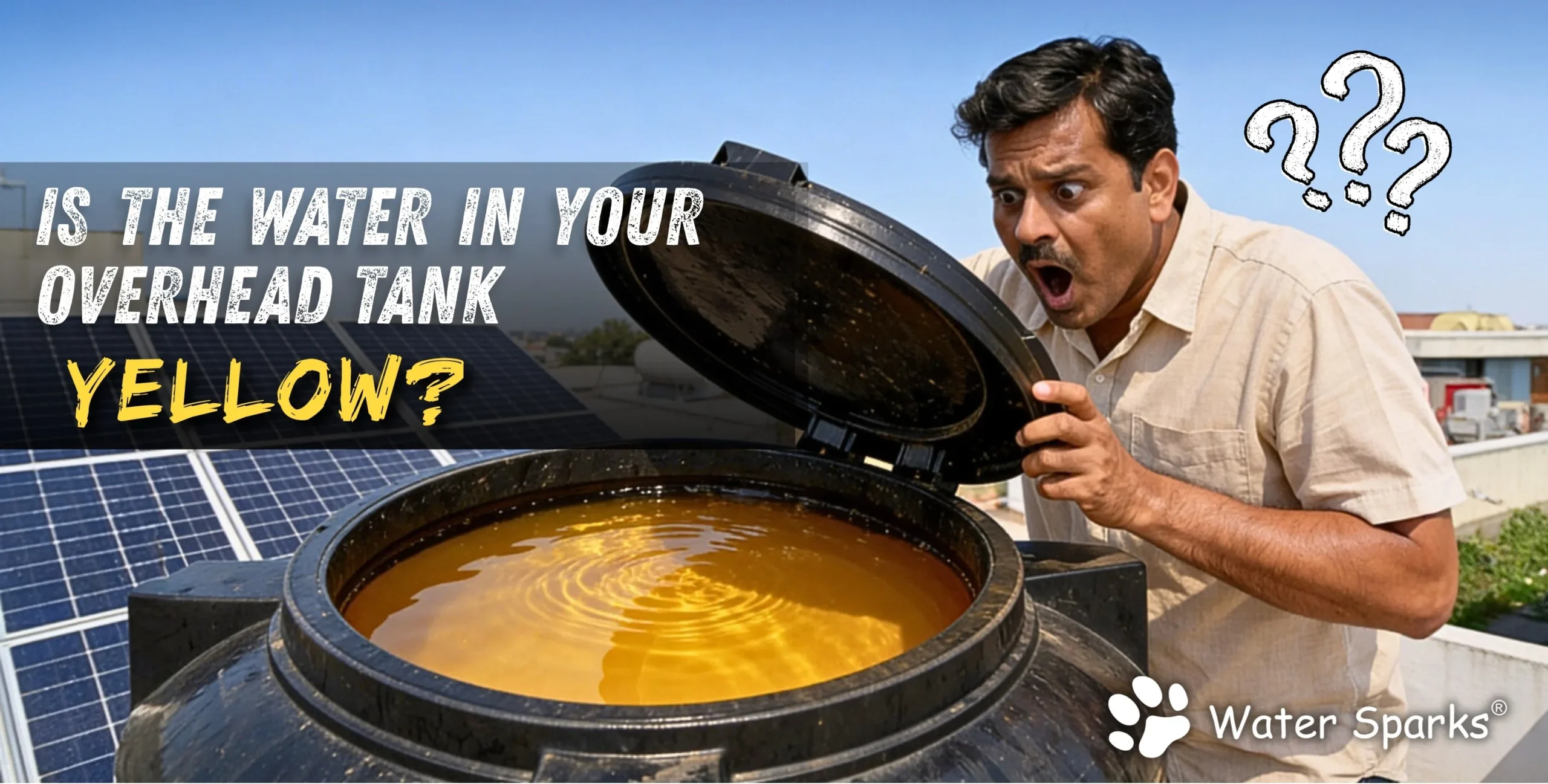Can a Yellow Water Filter Fix Iron Problems in Overhead Tanks in Chennai Homes?